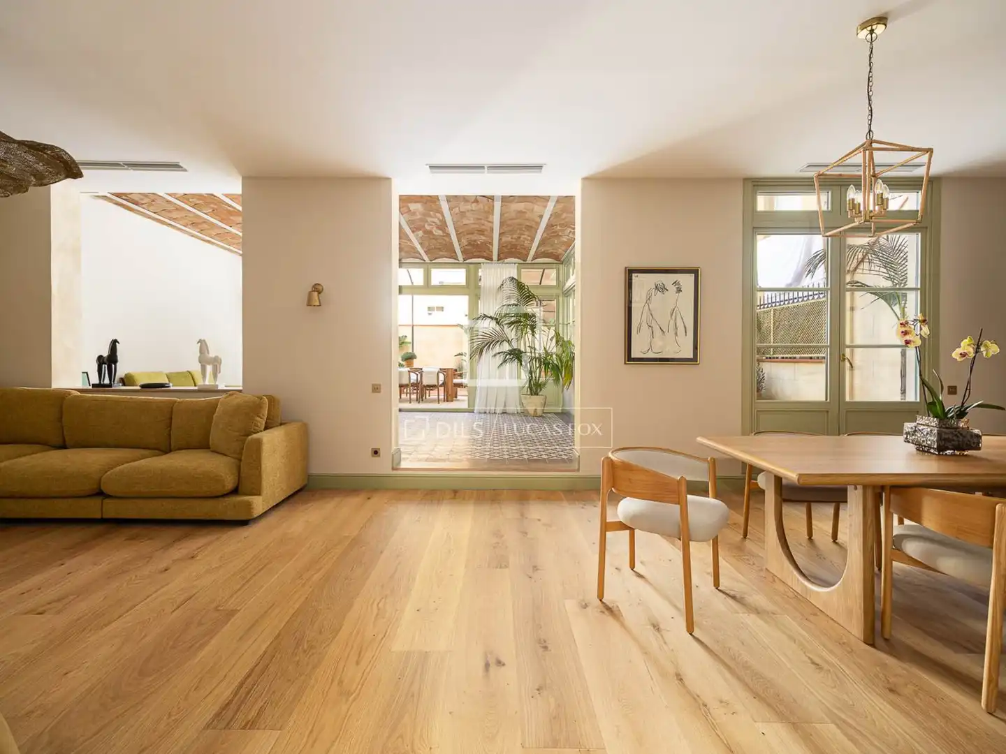 Garden of Flat for sale in Barcelona  with Air Conditioner, Heating and Terrace