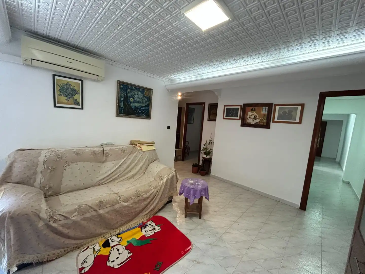 Sala d'estar de Pis en venda en Cullera amb Aire condicionat, Moblat i Balcó
