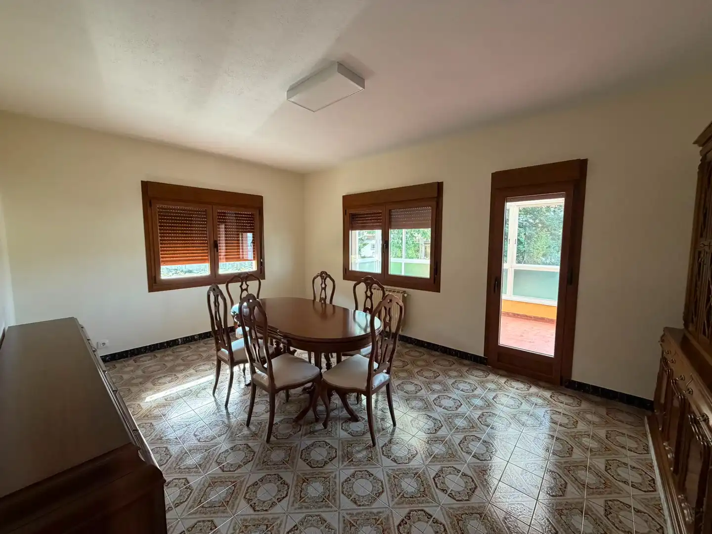 Comedor de Casa o chalet de alquiler en Lugo con Calefacción, Terraza y Amueblado