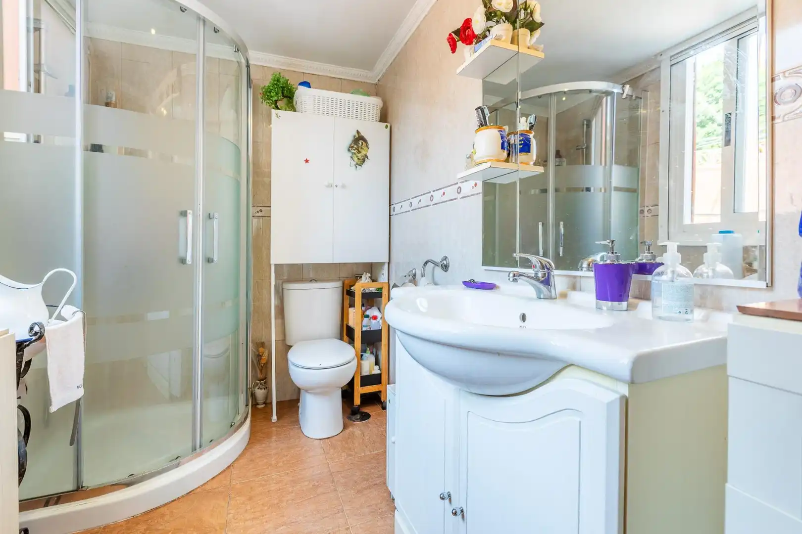 Baño de Casa o chalet en venta en Pontedeume con Jardín privado, Terraza y Trastero