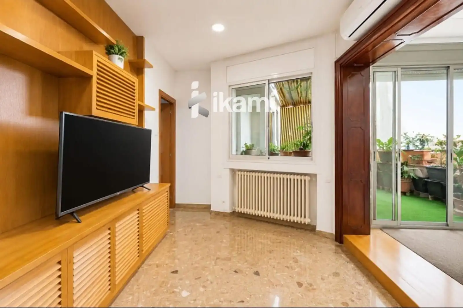 Sala de estar de Ático en venta en Barcelona con Aire acondicionado, Calefacción y Terraza