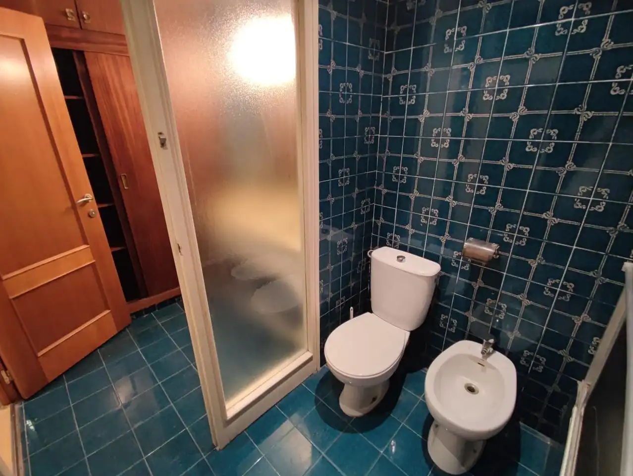 Badezimmer von Maisonette zur Miete in Valencia mit Terrasse und Möbliert