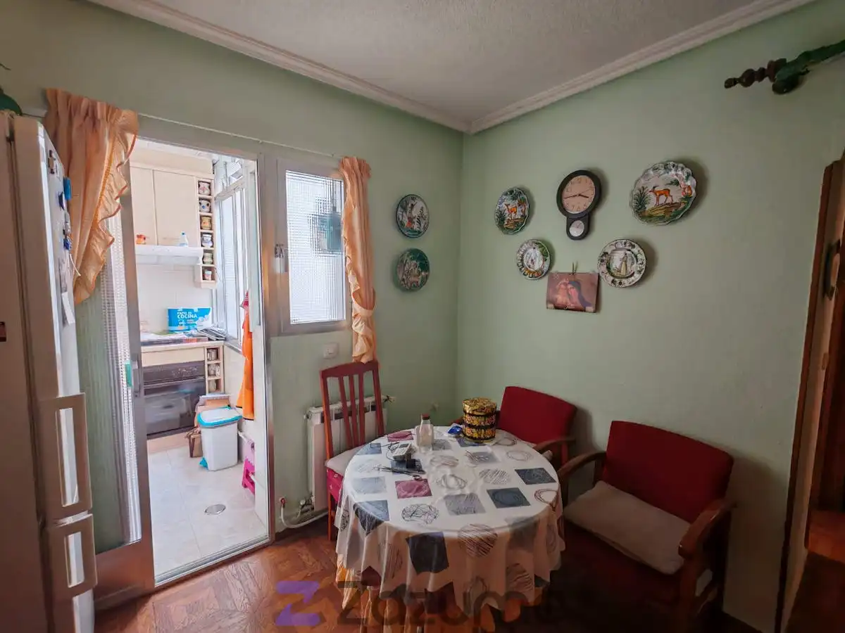 Dining room of Flat for rent in Madrid  with Heating, Terrace and Furnished
