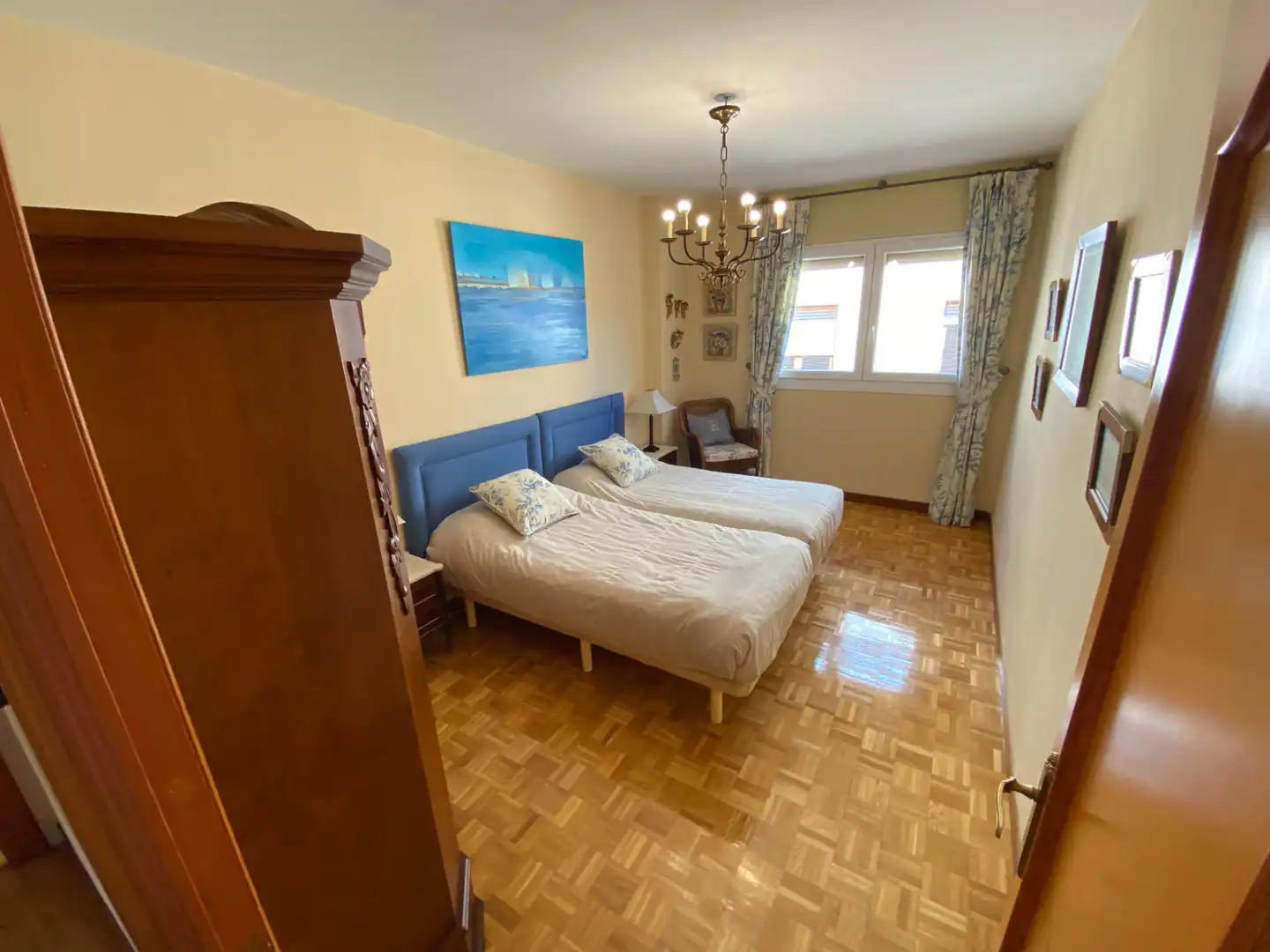 Bedroom of Flat for sale in Fitero  with Heating, Parquet flooring and Terrace