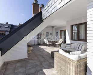 Terrace of Attic for sale in Las Rozas de Madrid  with Air Conditioner, Heating and Private garden