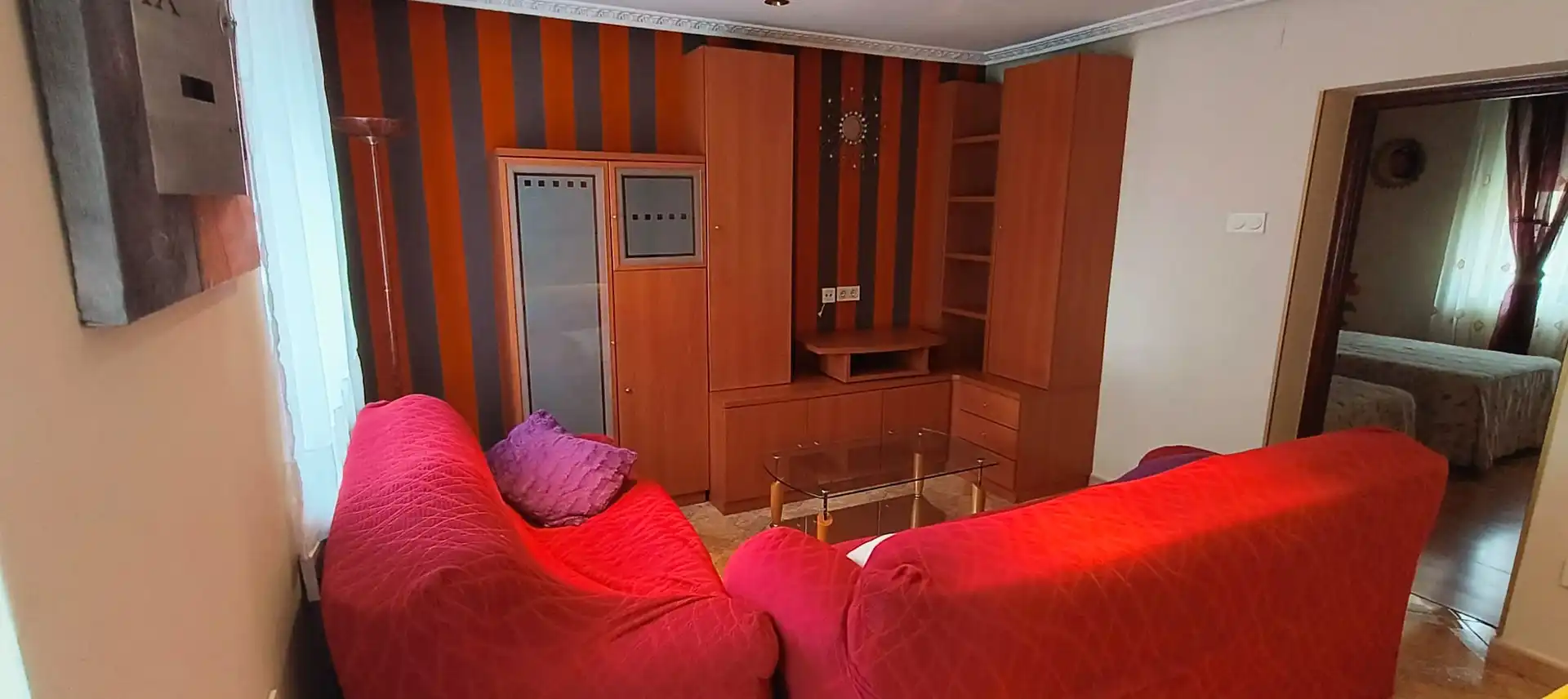 Living room of Flat for rent in Laviana  with Heating and Balcony