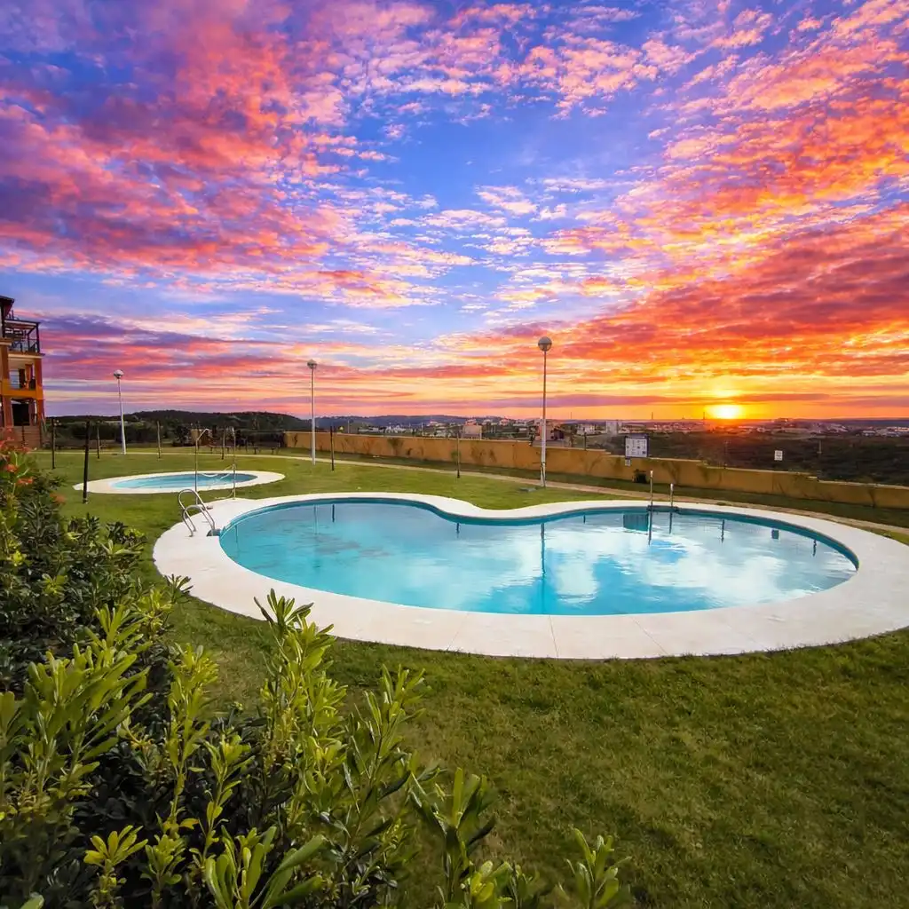 Appartamento con piscina in vendita a Costa Esuri