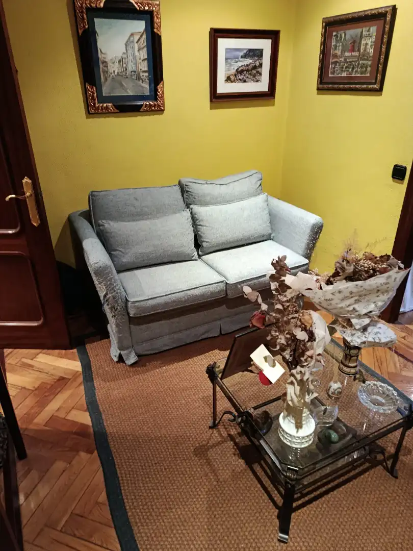 Sala d'estar de Pis en venda en Mieres (Asturias) amb Calefacció, Terrassa i Traster