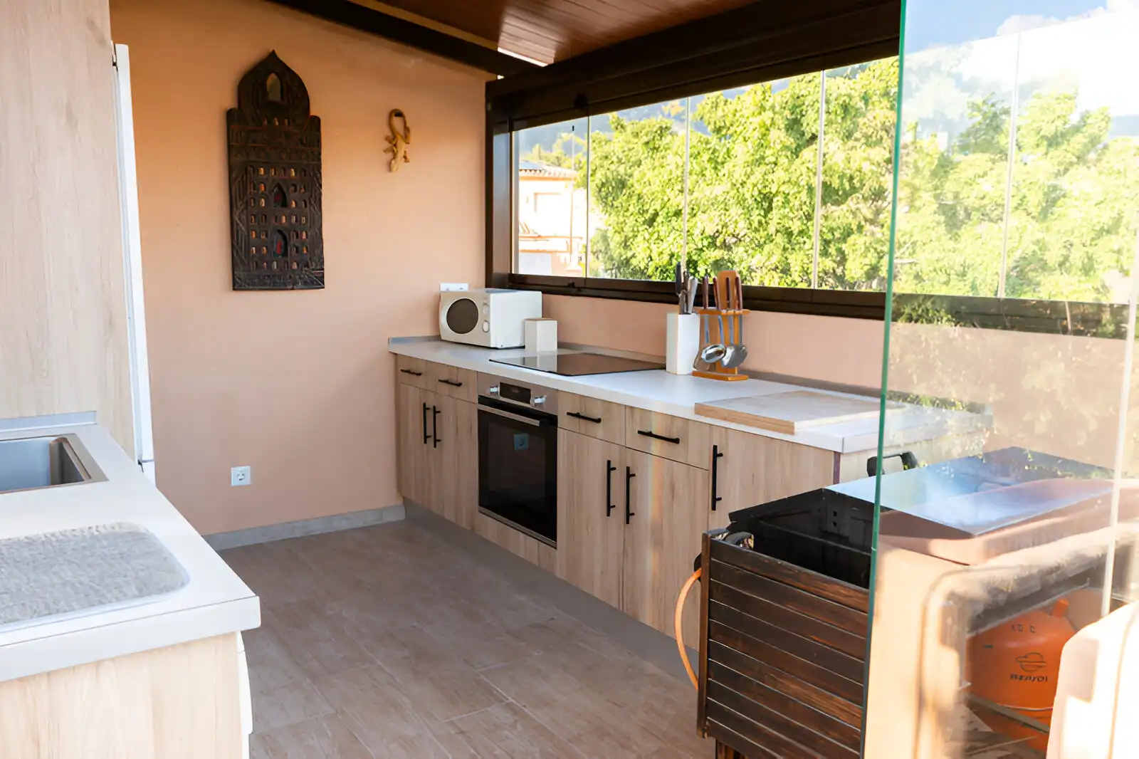 Cocina de Casa adosada en venta en Marbella con Aire acondicionado, Terraza y Piscina