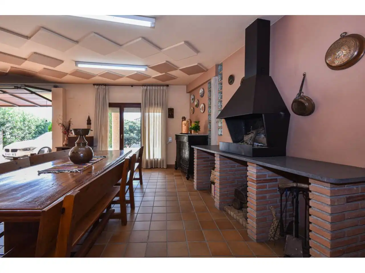 Cocina de Casa o chalet en venta en Granollers con Calefacción, Jardín privado y Parquet