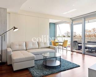 Living room of Flat for sale in Sant Adrià de Besòs  with Air Conditioner, Terrace and Swimming Pool