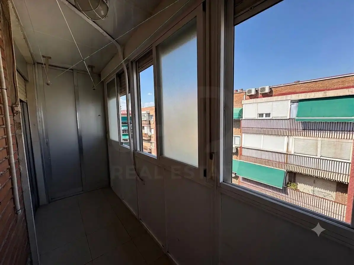 Balcony of Flat for sale in Madrid  with Air Conditioner, Heating and Terrace