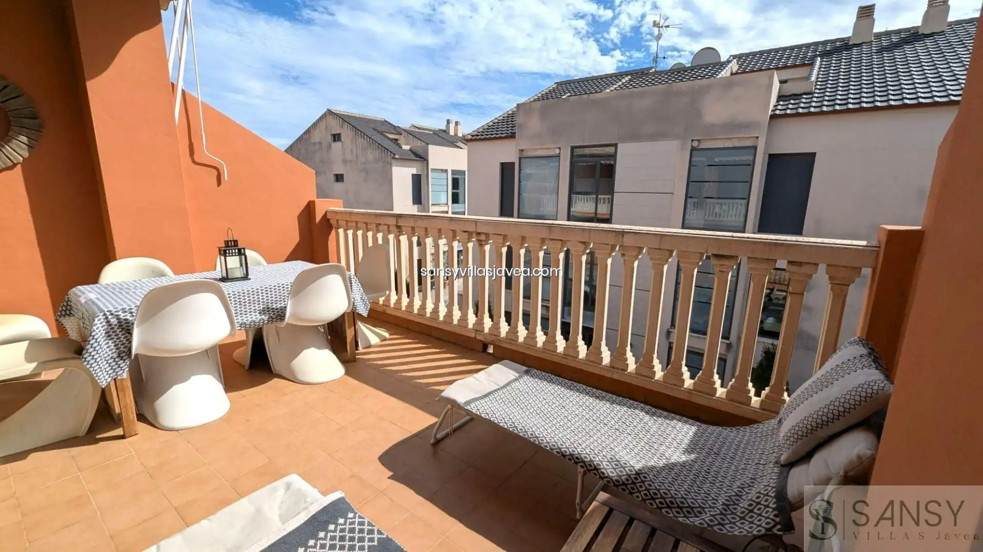Terrassa de Dúplex en venda en Jávea / Xàbia amb Aire condicionat, Calefacció i Piscina comunitària