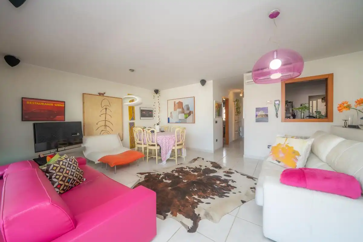 Sala de estar de Dúplex en venta en Altea con Calefacción, Terraza y Piscina