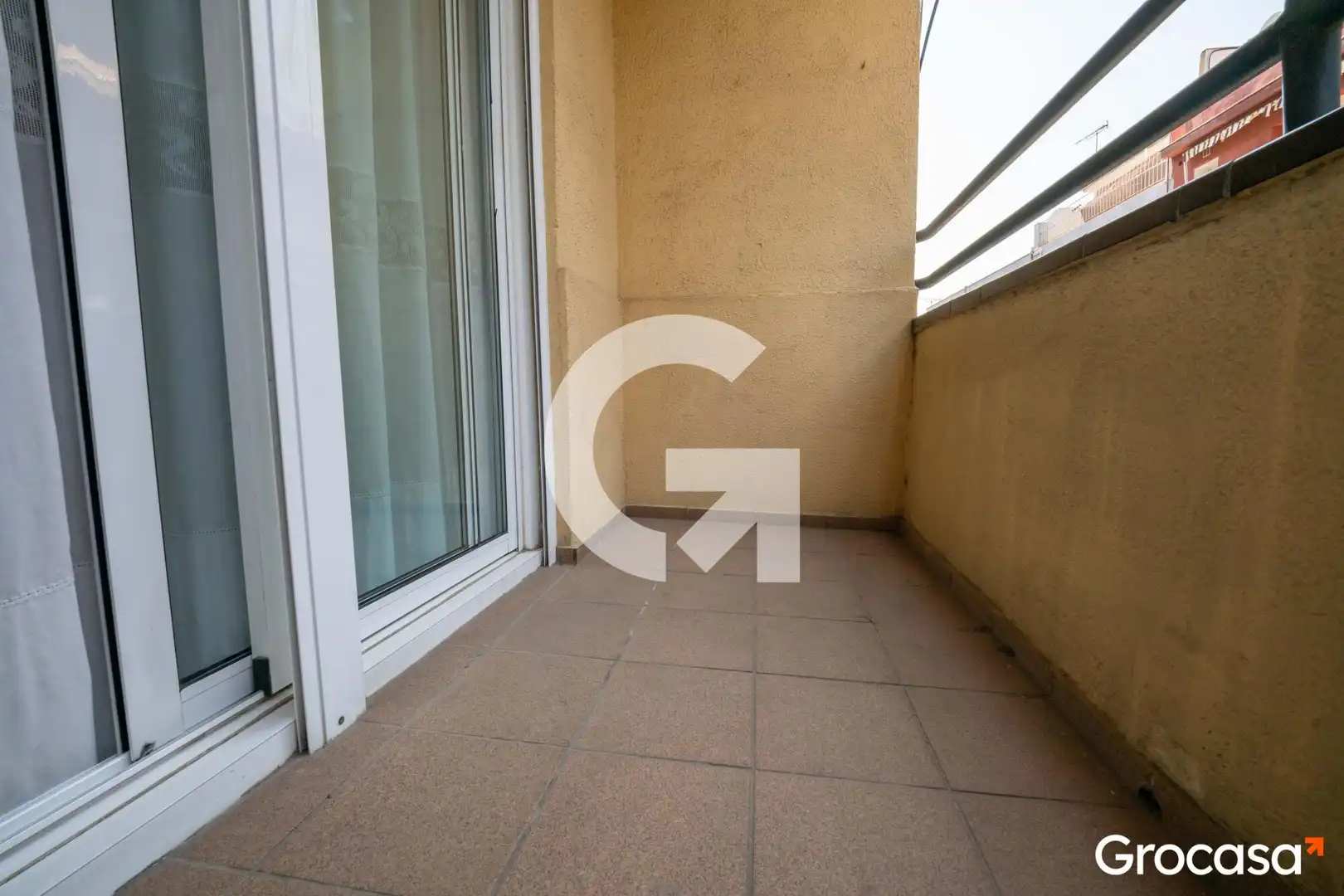 Balcony of Flat for sale in Mataró  with Heating, Oven and TV