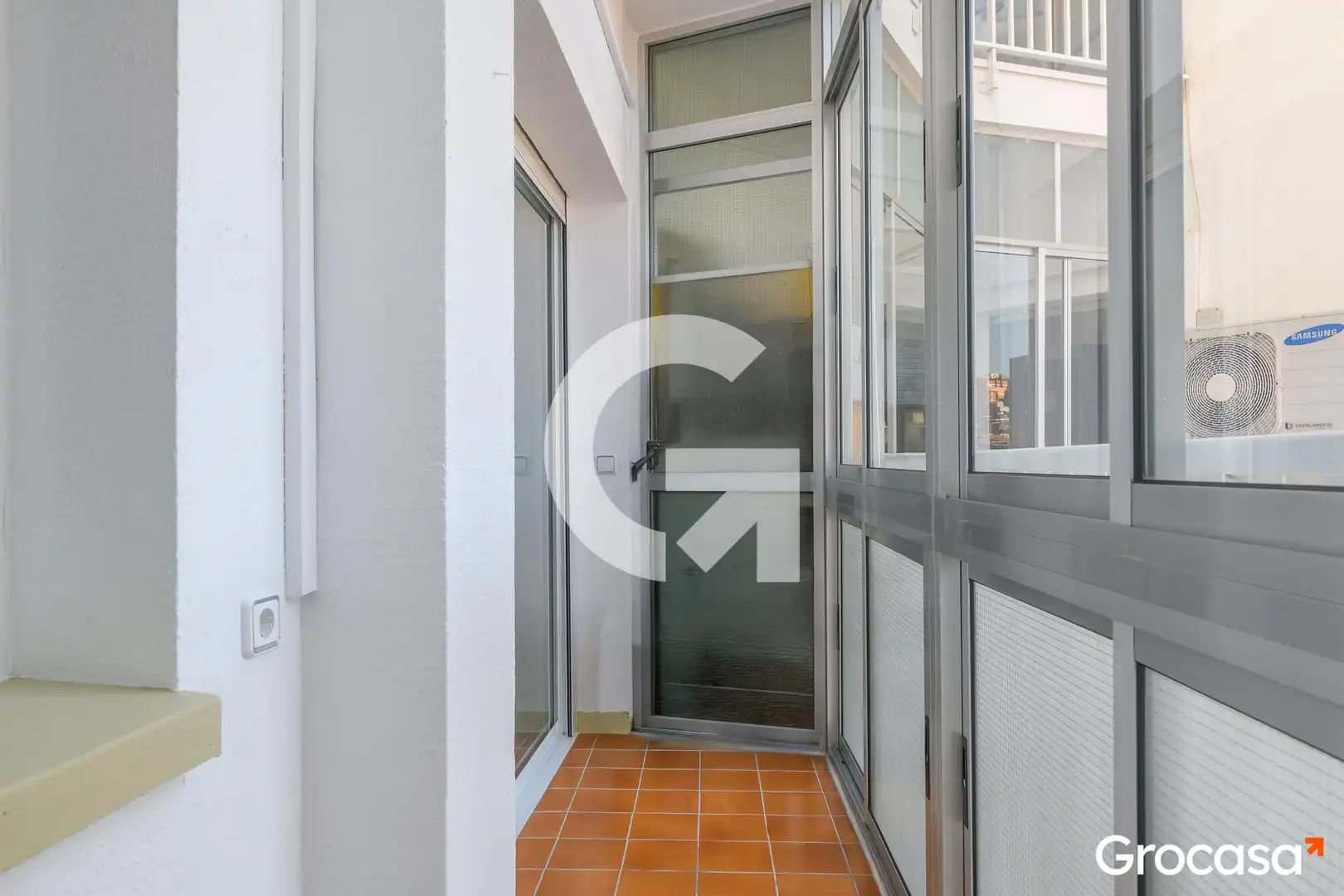 Balcony of Flat for sale in Gavà  with Air Conditioner, Heating and Storage room