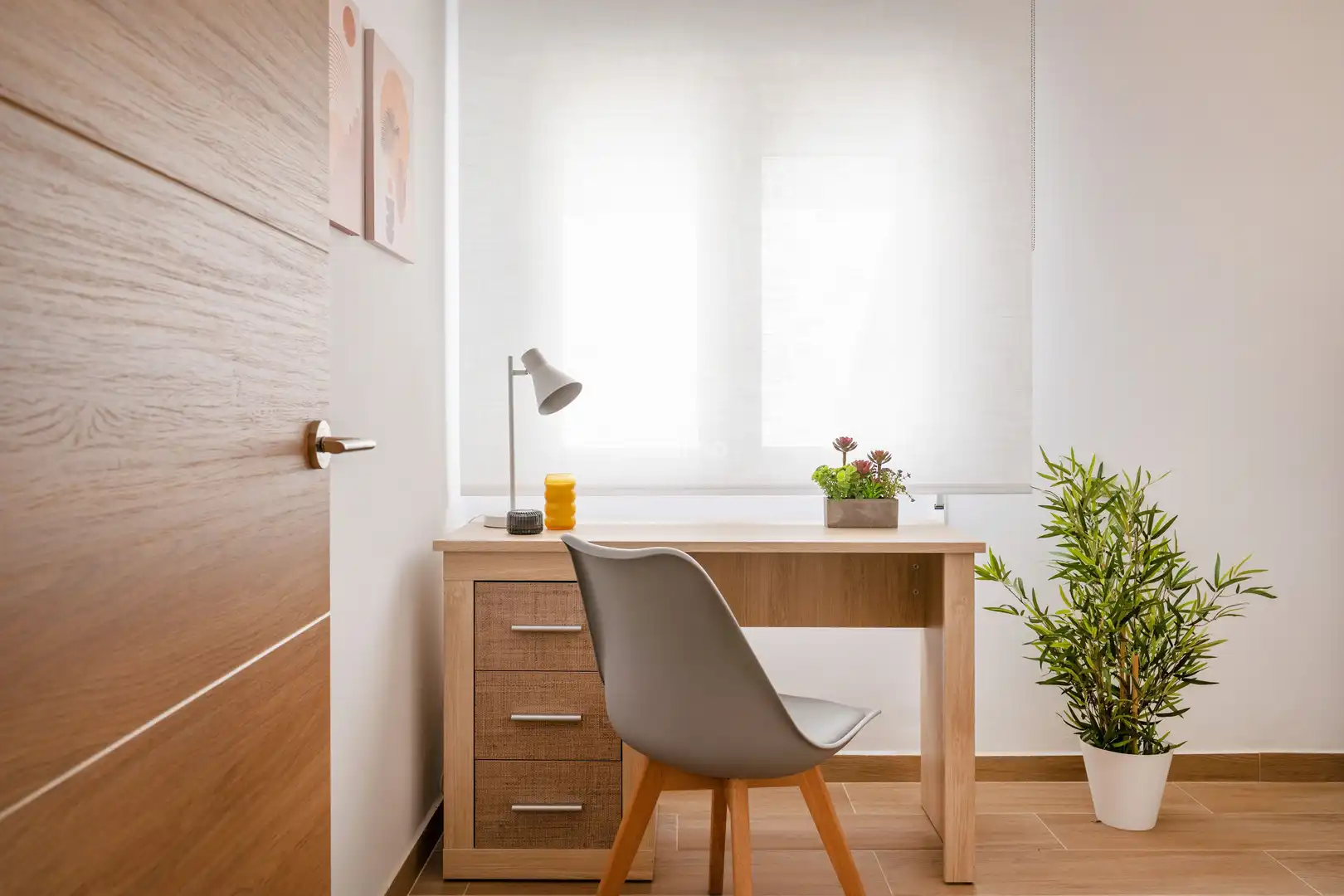 Schlafzimmer von Dachboden zum Verkauf in Jávea / Xàbia mit Klimaanlage, Abstellraum und Balkon