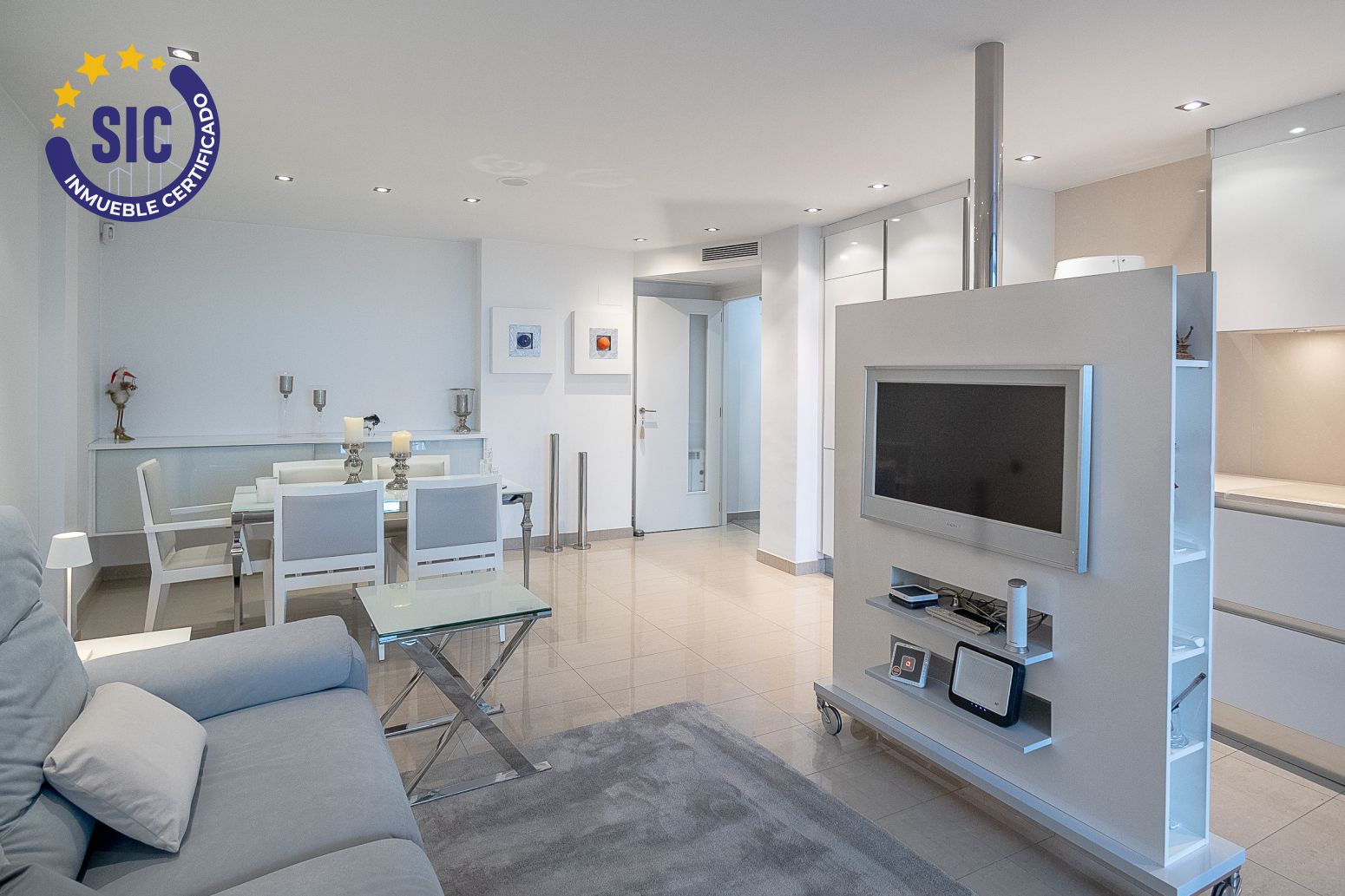 Living room of Attic for sale in Canet d'En Berenguer  with Air Conditioner, Heating and Private garden