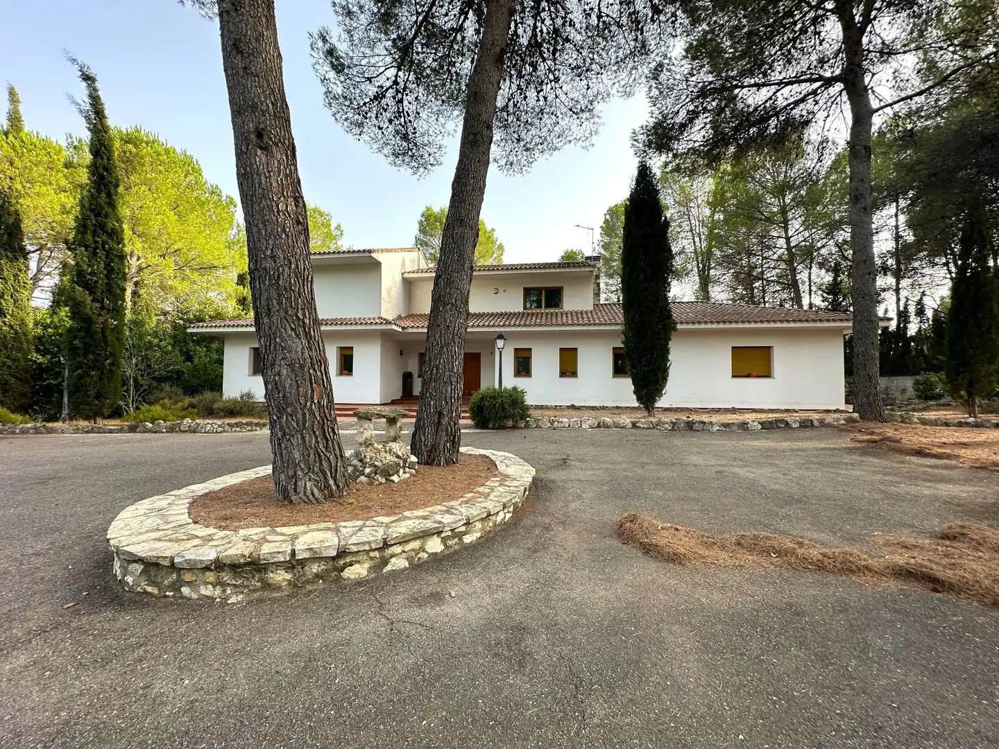Vista exterior de Casa o chalet en venta en Ontinyent con Calefacción, Jardín privado y Piscina