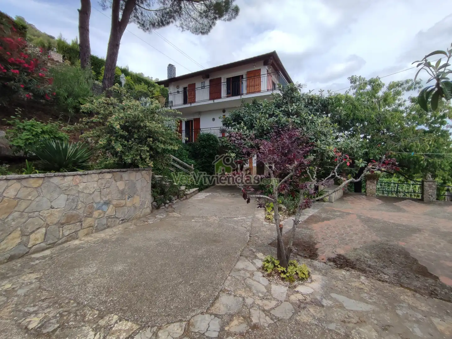 Vista exterior de Casa o chalet en venta en Vallirana con Calefacción, Jardín privado y Terraza