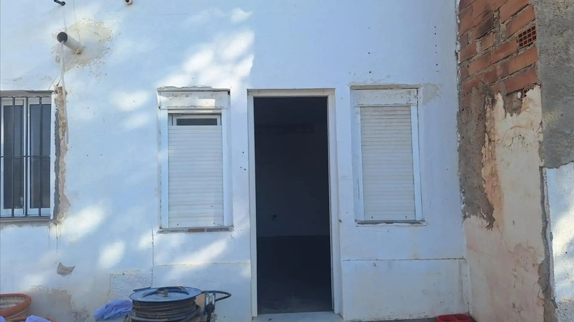 Vista exterior de Casa adosada en venda en Zurgena