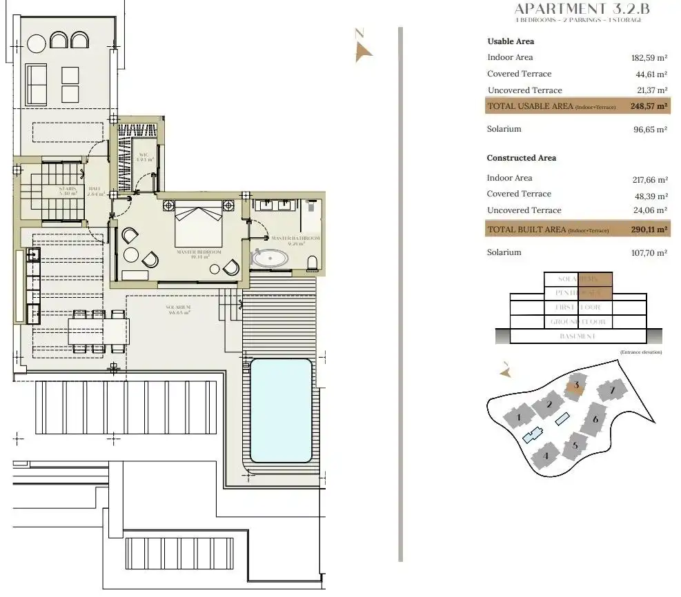 Ático con piscina en venta en Selwo, imagen 12