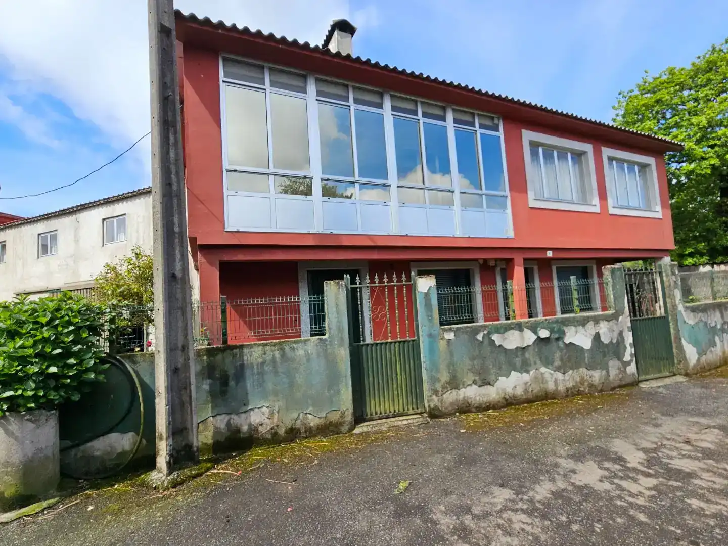Vista exterior de Casa o chalet en venta en Mazaricos con Jardín privado, Trastero y Amueblado
