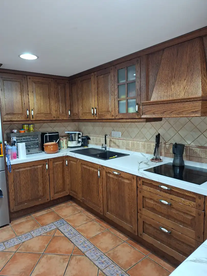 Kitchen of Houses for sale in Mejorada del Campo  with Heating, Private garden and Storage room