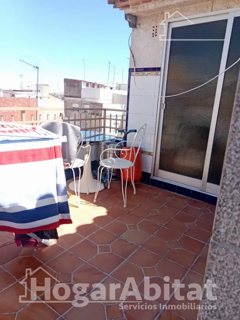 Terraza de Ático en venta en Algemesí con Terraza