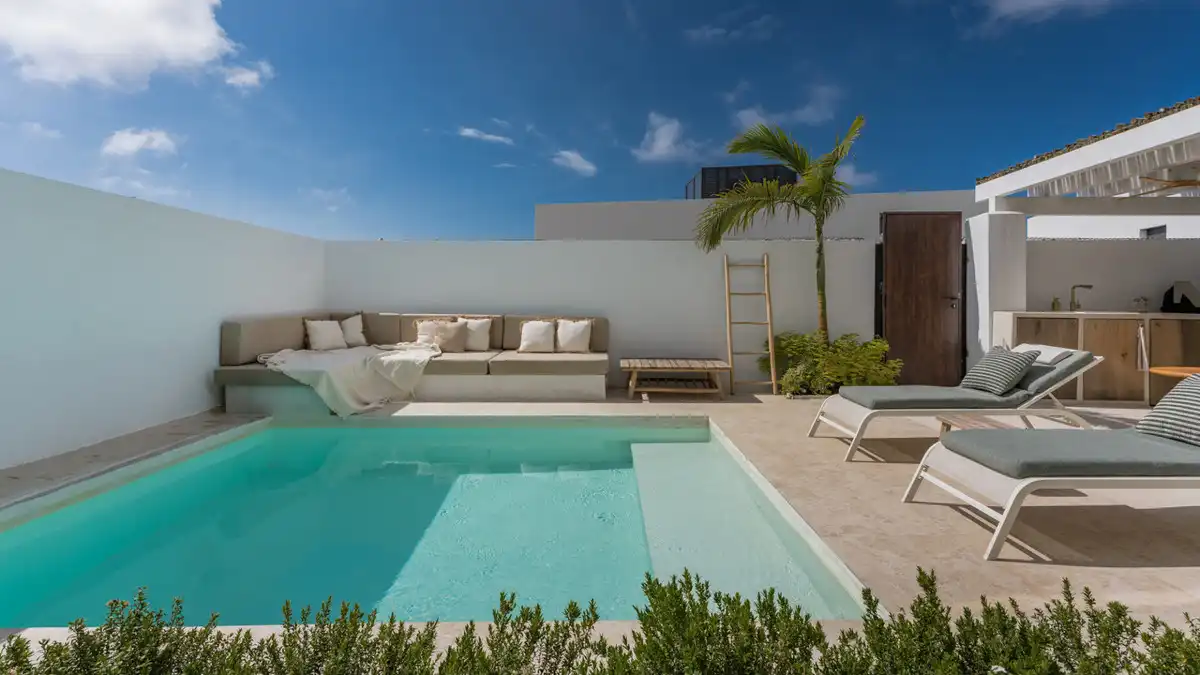 Terrace of Detached homes for sale in Mijas  with Private garden and Swimming Pool