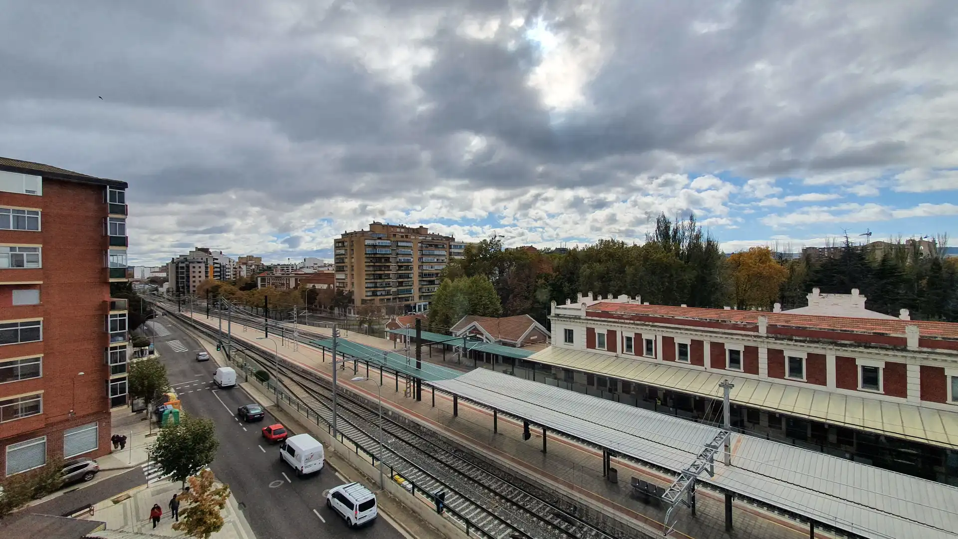 Vista exterior de Piso en venta en Palencia
