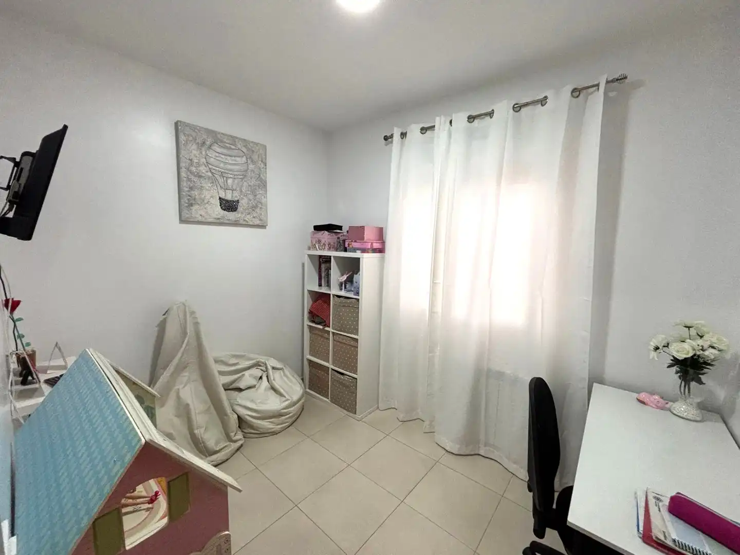 Schlafzimmer von Einfamilien-Reihenhaus zum Verkauf in Mérida mit Klimaanlage, Heizung und Privatgarten