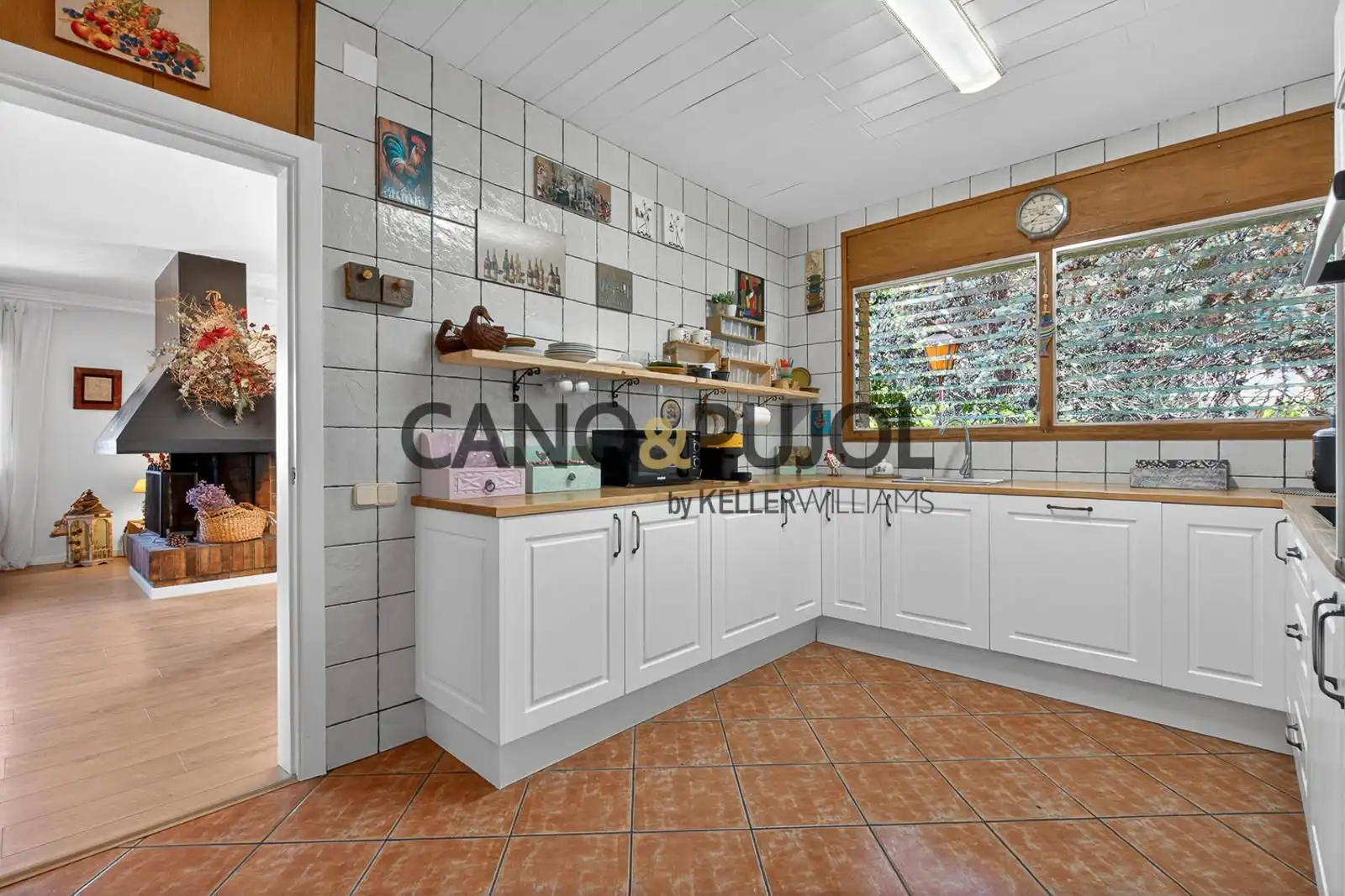 Cocina de Casa o chalet en venta en Caldes de Montbui con Calefacción, Terraza y Trastero
