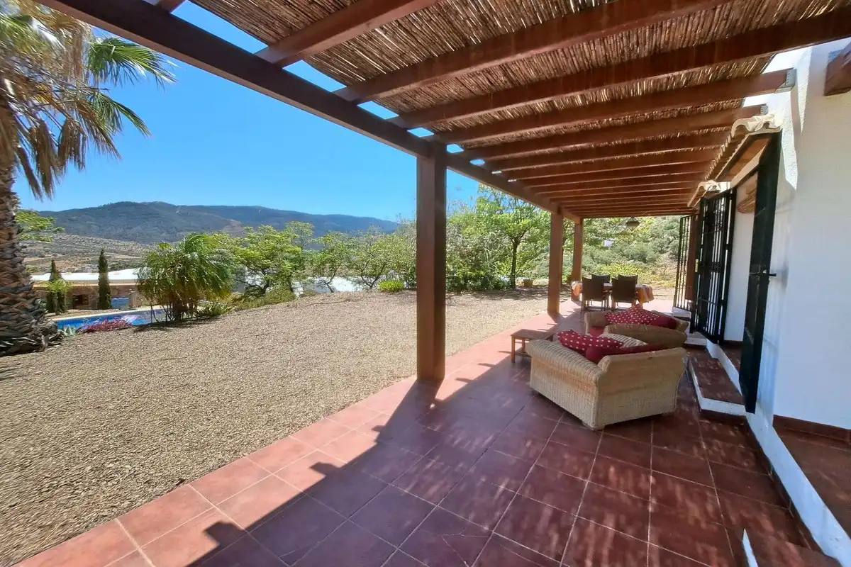 Terrassa de Finca rústica en venda en Tolox amb Jardí privat, Terrassa i Piscina