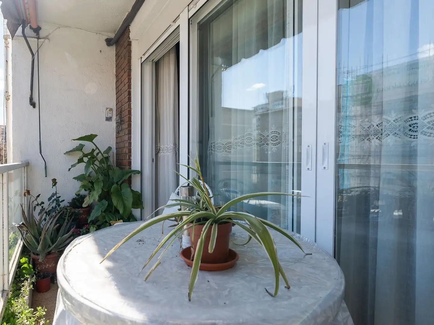 Balcony of Flat for sale in Madrid  with Heating, Private garden and Terrace