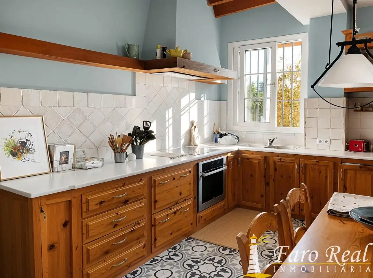 Cocina de Casa o chalet en venta en Sanlúcar de Barrameda con Aire acondicionado, Jardín privado y Terraza