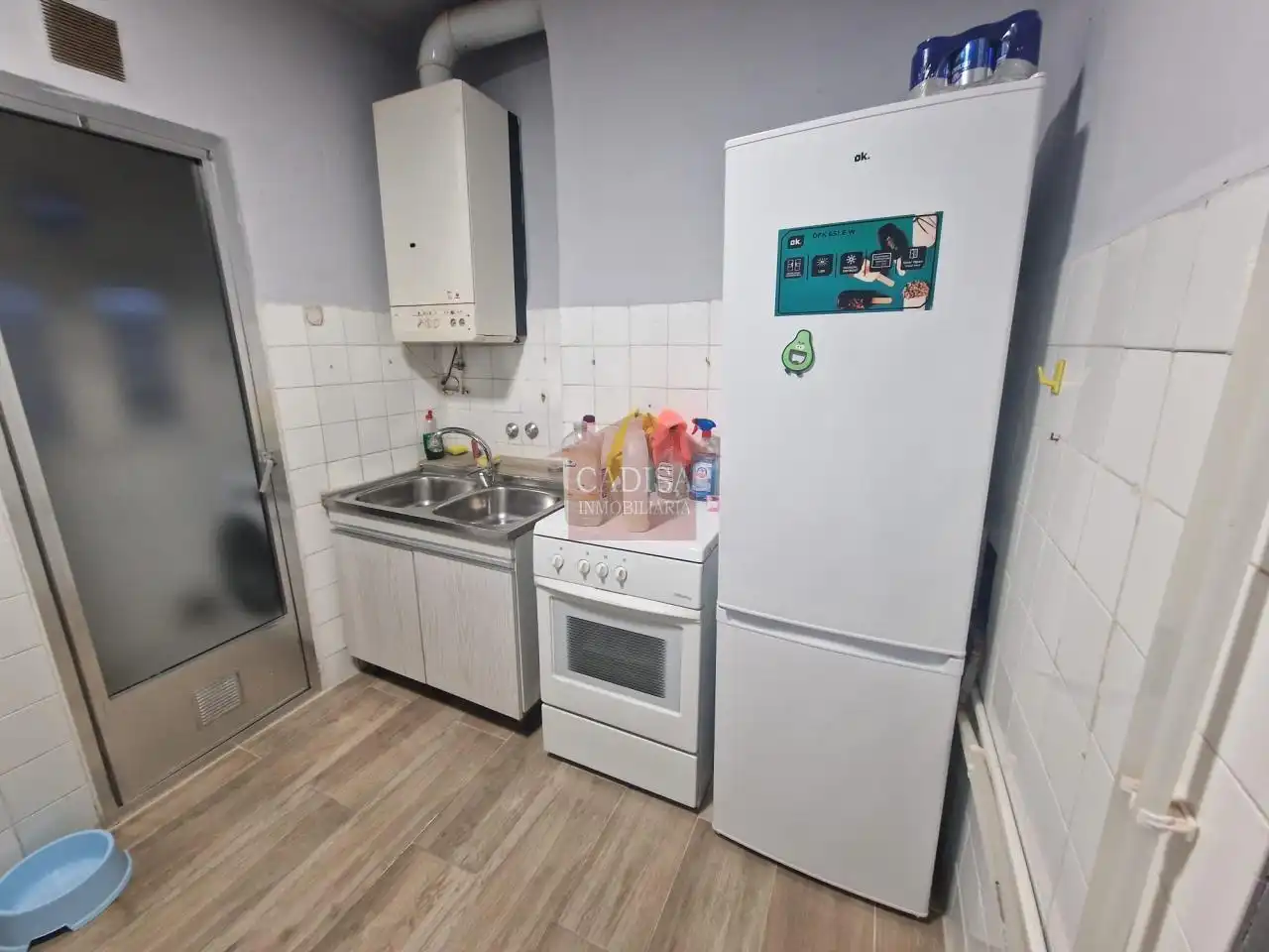 Kitchen of Flat for sale in Salamanca  with Heating and Furnished