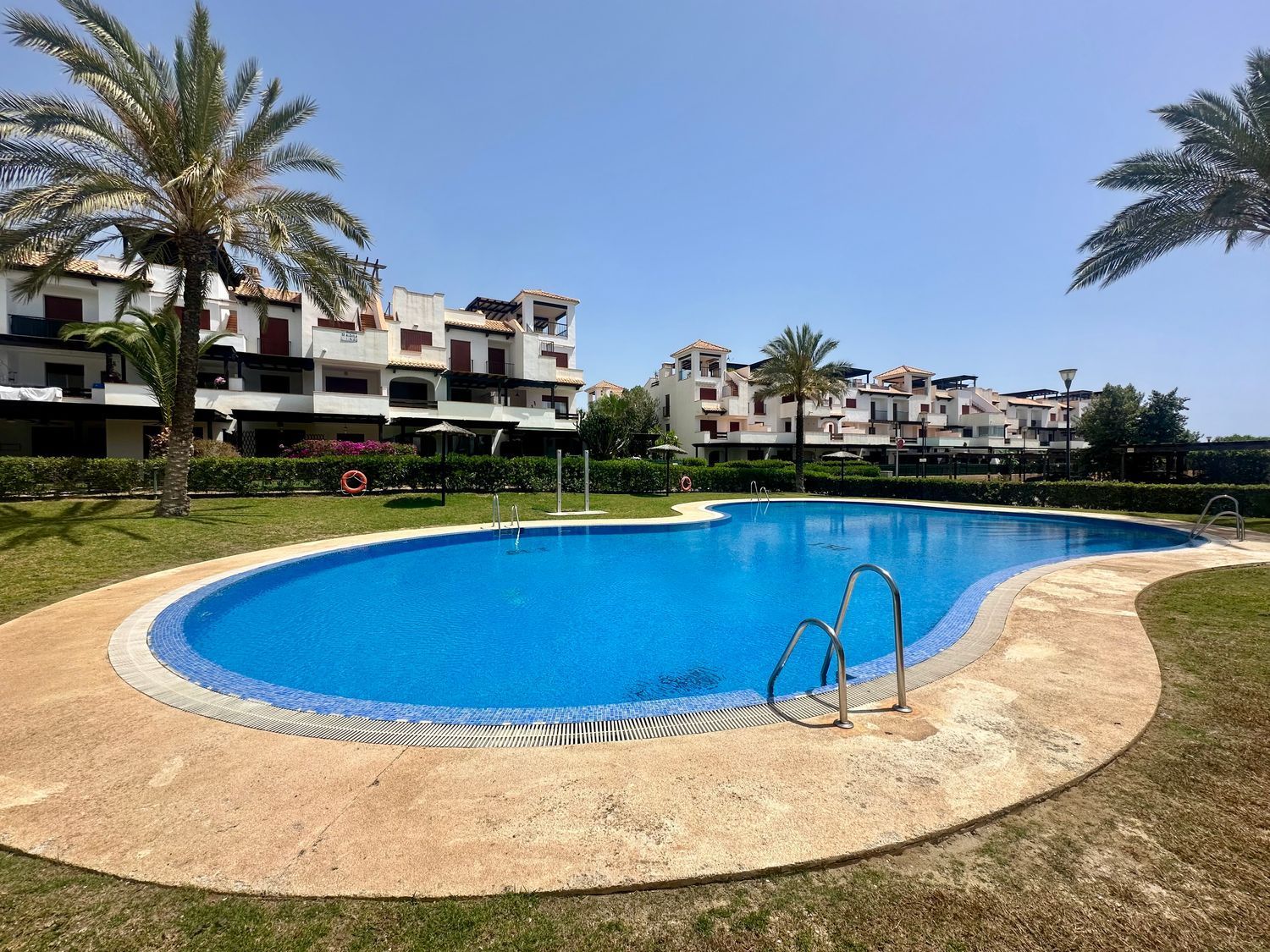 Exterior view of Attic for sale in Vera  with Air Conditioner, Terrace and Swimming Pool