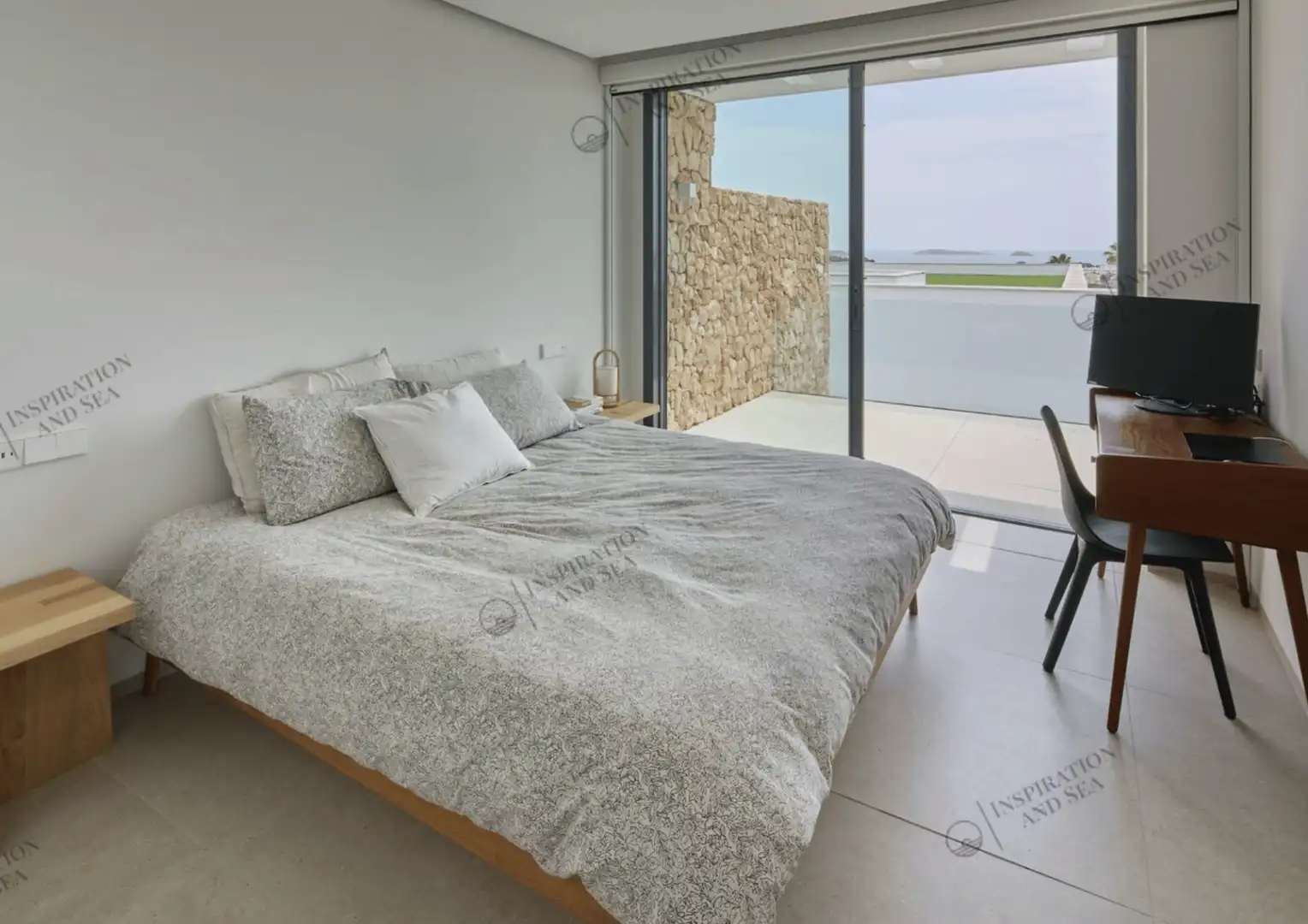 Habitación de Casa o chalet en venta en Santa Eulària des Riu con Aire acondicionado, Calefacción y Jardín privado