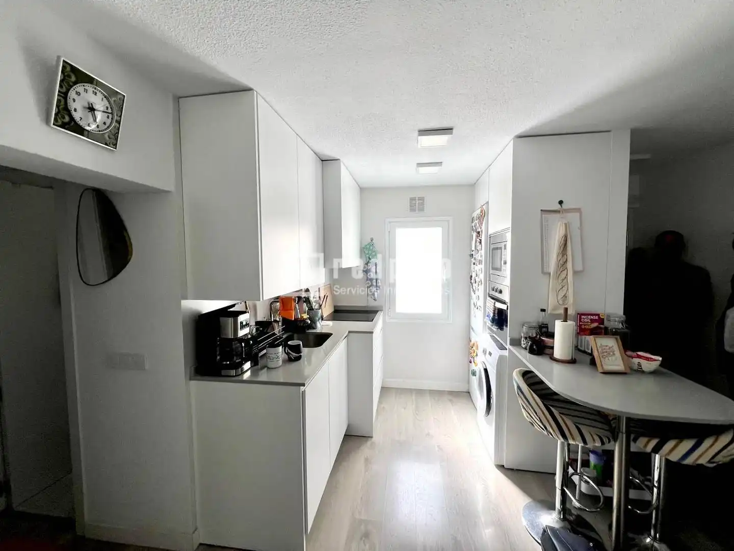 Cocina de Piso de alquiler en Madrid con Calefacción y Terraza