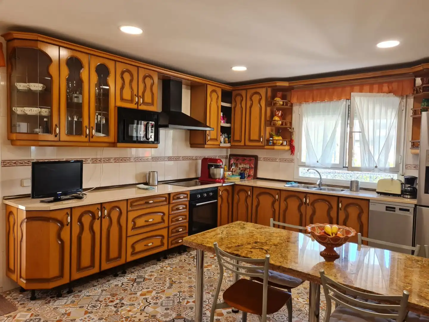 Kitchen of Houses for sale in Móstoles  with Heating, Private garden and Terrace