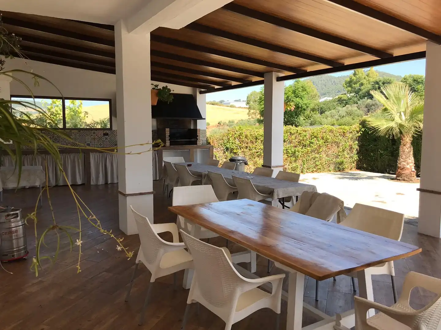 Terrace of Houses for rent in El Bosque  with Air Conditioner, Private garden and Terrace
