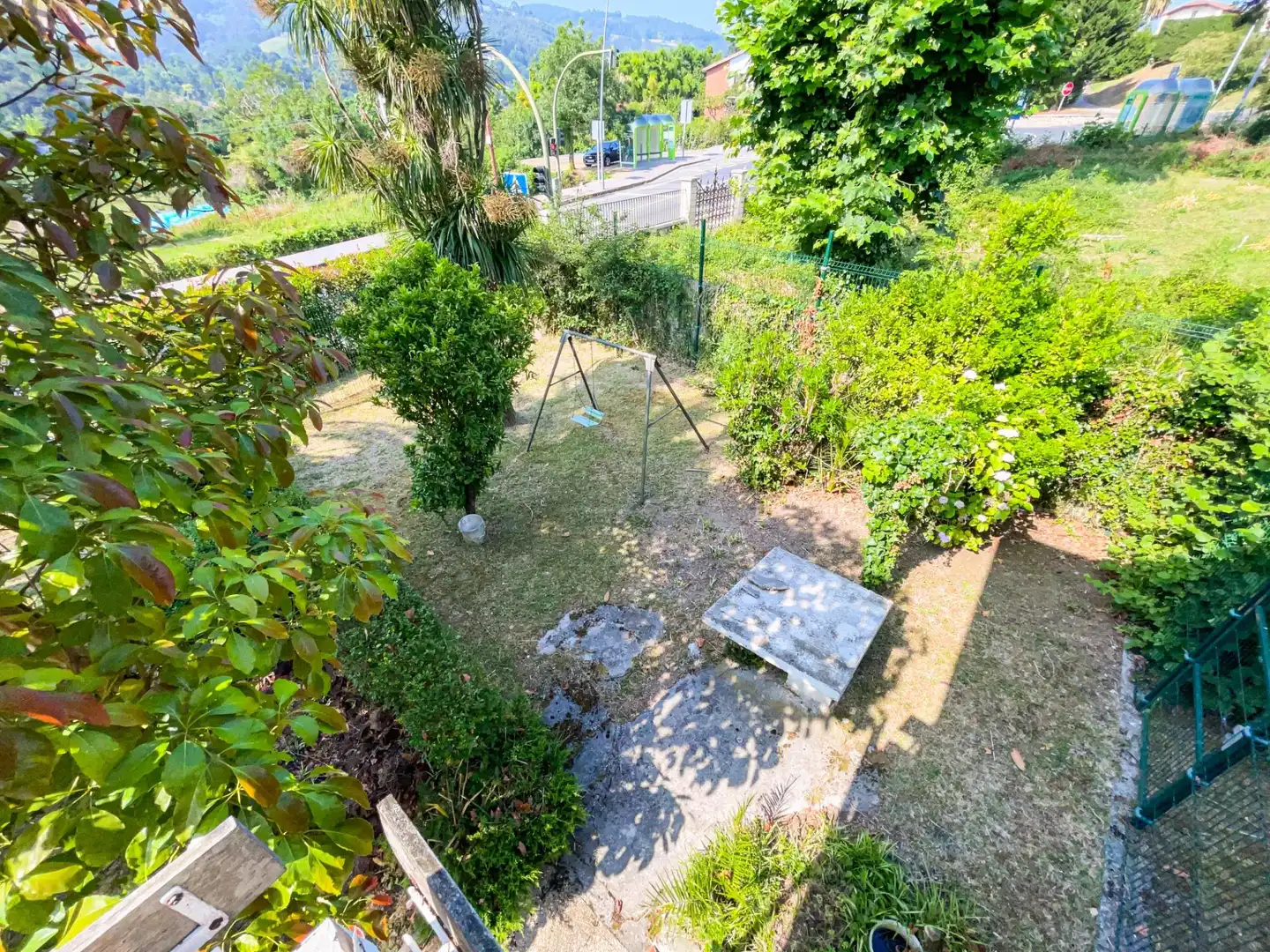 Garden of Houses for sale in Abanto y Ciérvana-Abanto Zierbena  with Heating, Private garden and Storage room