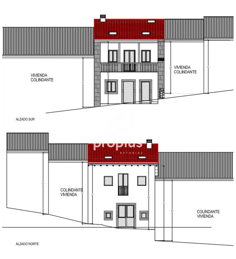 Terraced house for sale in Cueto Alto