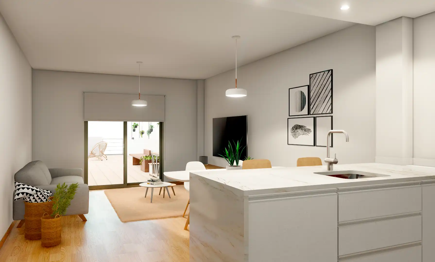 Kitchen of Flat for sale in Igualada  with Heating, Private garden and Terrace