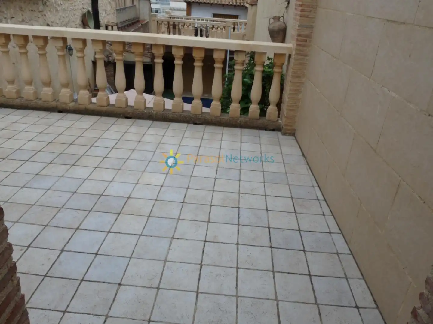 Terrassa de Finca rústica en venda en El Palomar amb Aire condicionat, Calefacció i Jardí privat