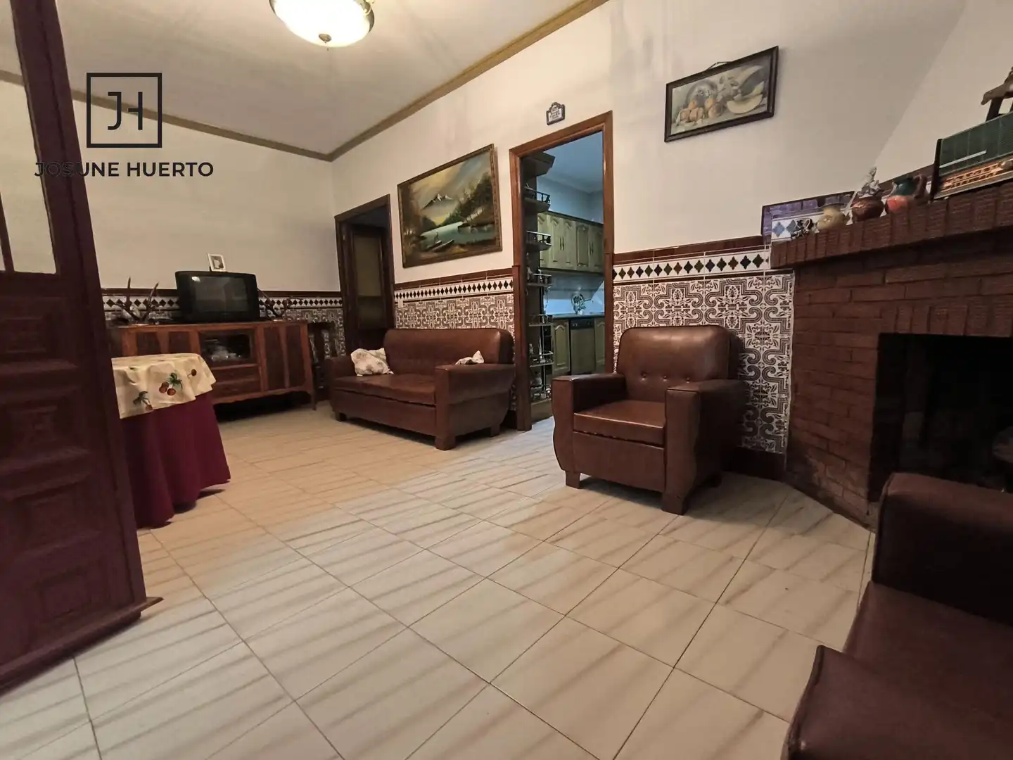 Sala de estar de Casa o chalet en venta en Monterrubio de la Serena con Amueblado