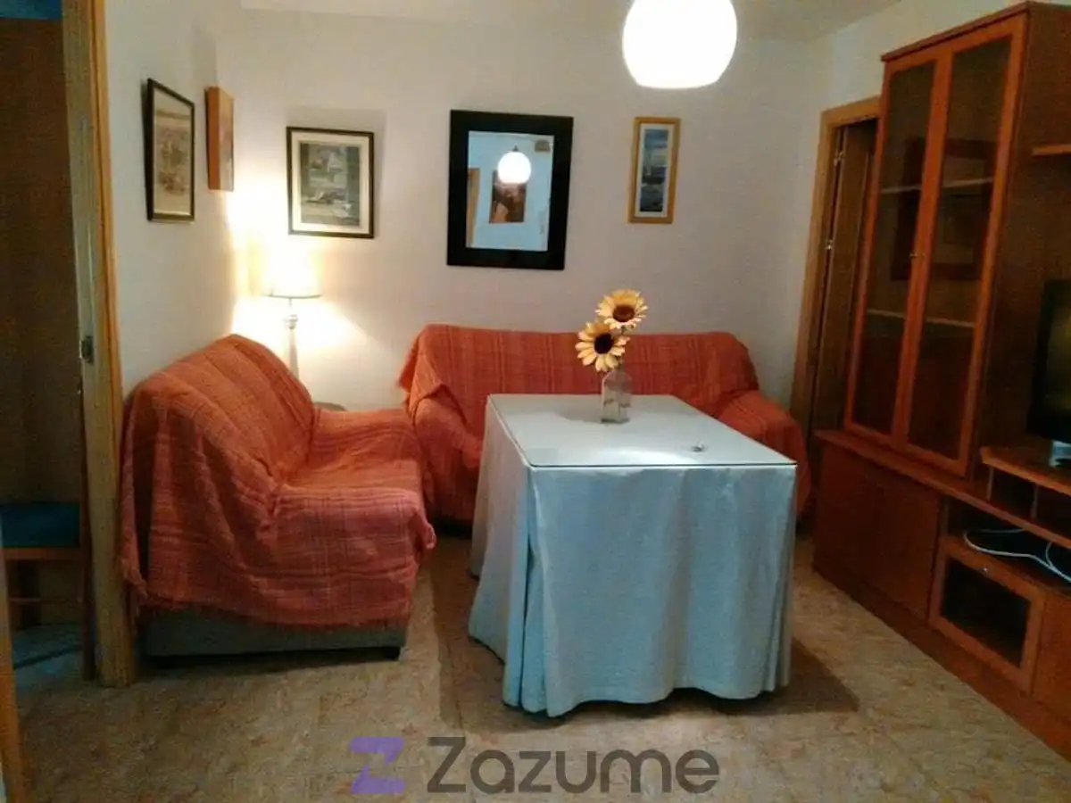 Sala de estar de Piso de alquiler en Granada con Aire acondicionado, Amueblado y Horno