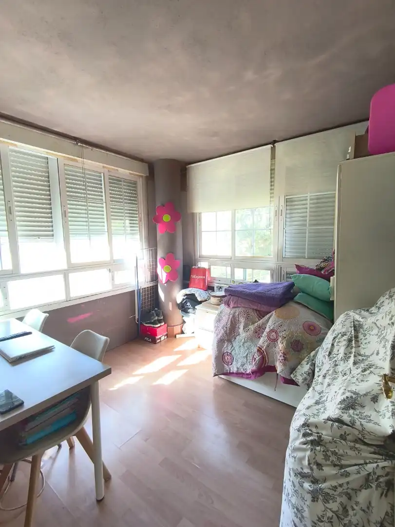 Bedroom of Flat for sale in Humanes de Madrid  with Air Conditioner, Heating and Terrace
