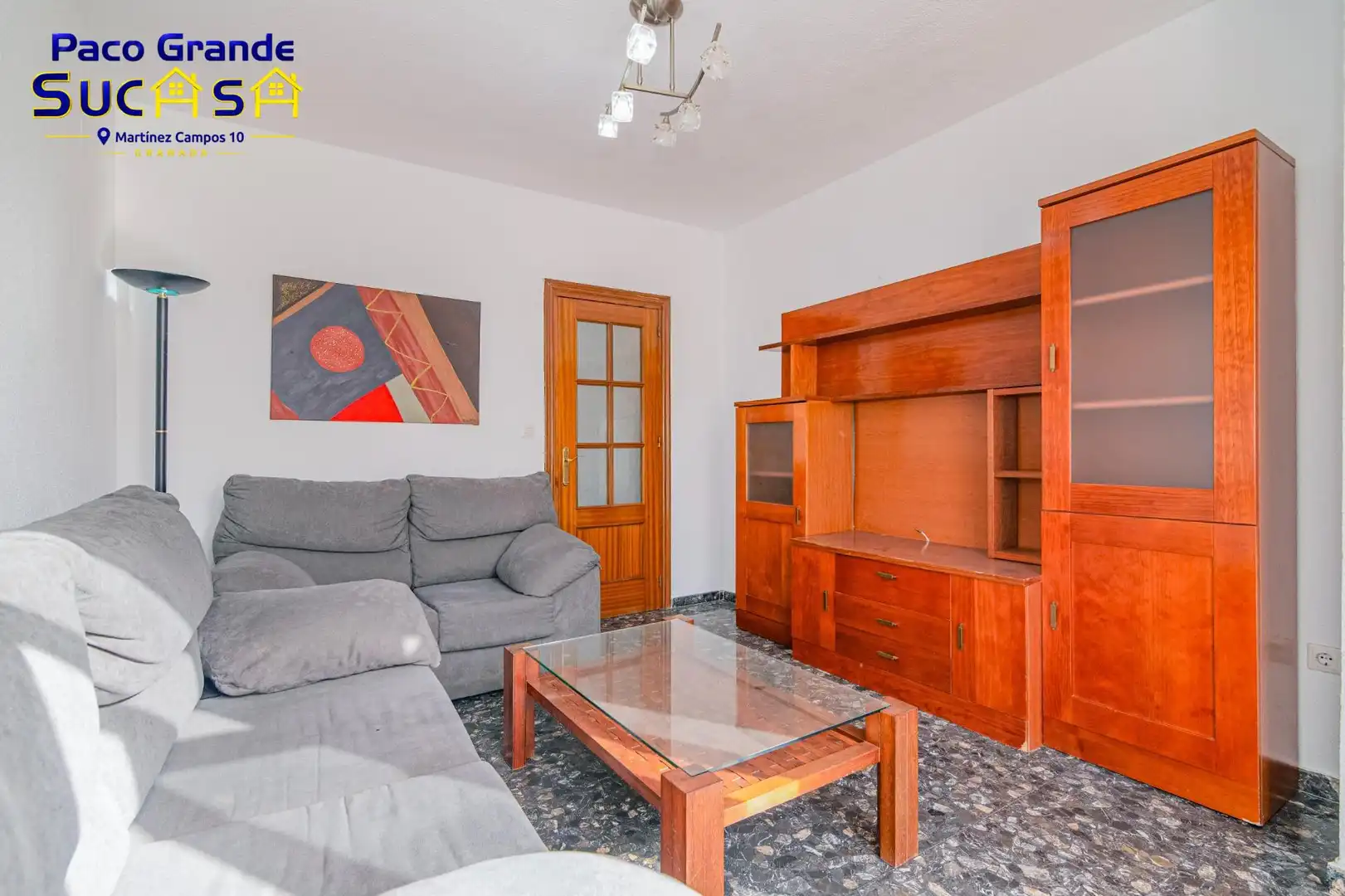 Sala d'estar de Pis en venda en Loja amb Moblat i Balcó